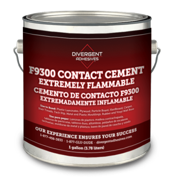 A can of cement is shown.